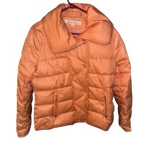 Kenneth Cole warm goose down fashion puffer jacket size L